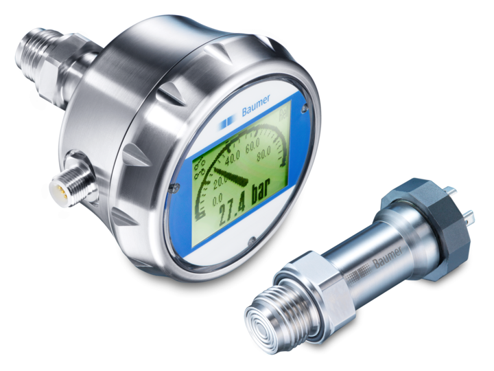 Pressure sensors with flush membrane